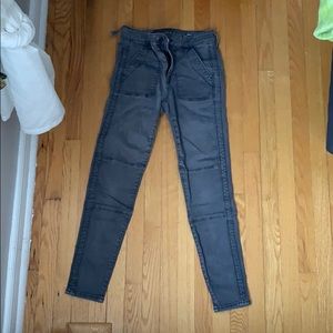 American eagle high rise jegging crop